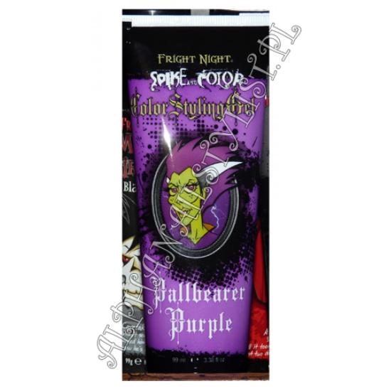Ardell Lash, Nail & Hair Hallowen - Pallbearer Purple Styling Gel 3.38 oz