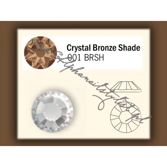 Cyrkonie SWAROVSKI ss7 - Crystal Bronze Shade