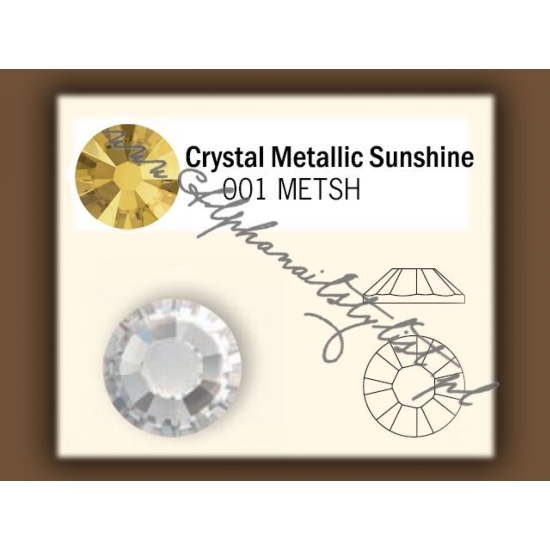 Cyrkonie SWAROVSKI ss5 - Crystal Metallic Sunshine