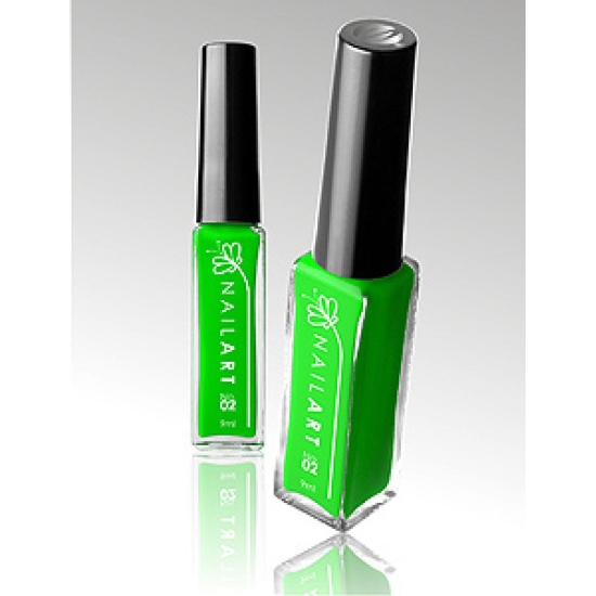 Liner Nail Art 9ml - Zielony Neon