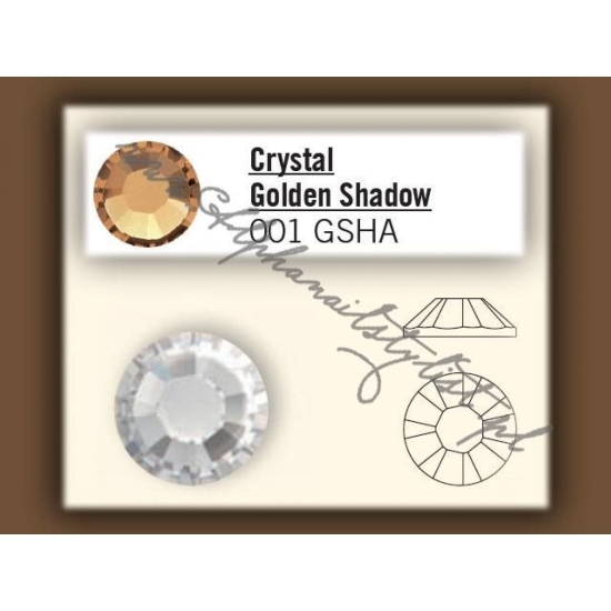 Cyrkonie SWAROVSKI ss5 - Crystal Golden Shadow