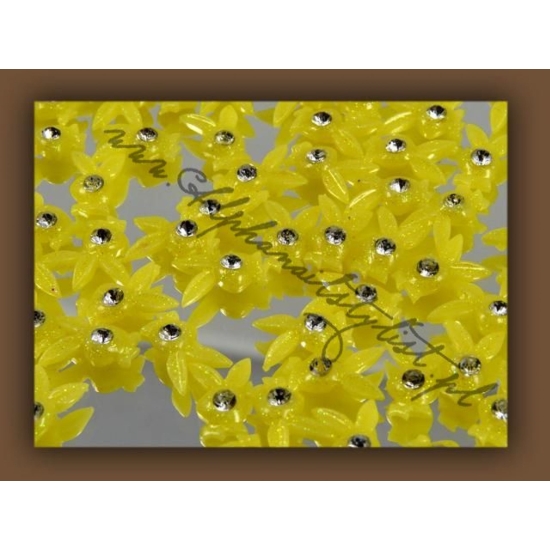 Fimo Króliczki 3D kr3d01 - Yellow