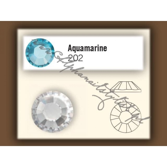 Cyrkonie SWAROVSKI ss5 - Aquamarine