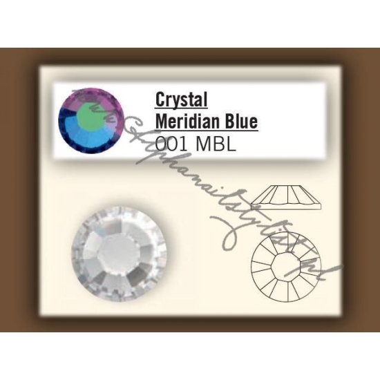 Cyrkonie SWAROVSKI ss5 - Crystal Meridian Blue