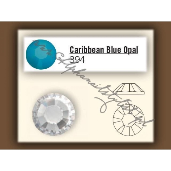 Cyrkonie SWAROVSKI ss5 - Caribbean Blue Opal