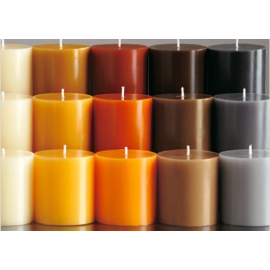 PartyLite Świeca Kolumna 7 x 17cm - Czarna Orchidea