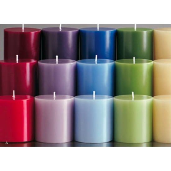 PartyLite Świeca Kolumna 7 x 17cm - Czarna Orchidea