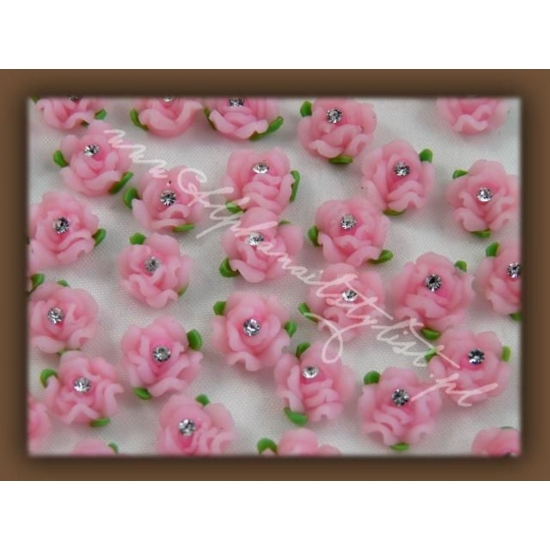 Fimo Różyczki 3D frrc04 - Light Pink