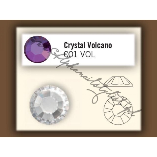 Cyrkonie SWAROVSKI ss6 - Crystal Volcano