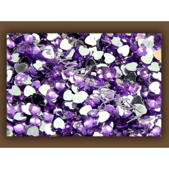 Cyrkonie Serca cse - Light Amethyst