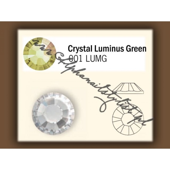 Cyrkonie SWAROVSKI ss5 - Crystal Luminus Green
