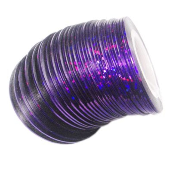 Folia 0,6cm x 18m - Laser Purple