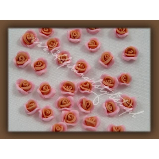 Fimo Różyczki 3D frkb01 - Pink/Peru