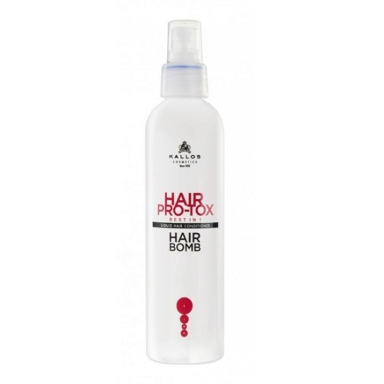 KALLOS KJMN HAIR PRO-TOX Hair Bomb, Balsam do włosów Best in 1 w płynie 200ml