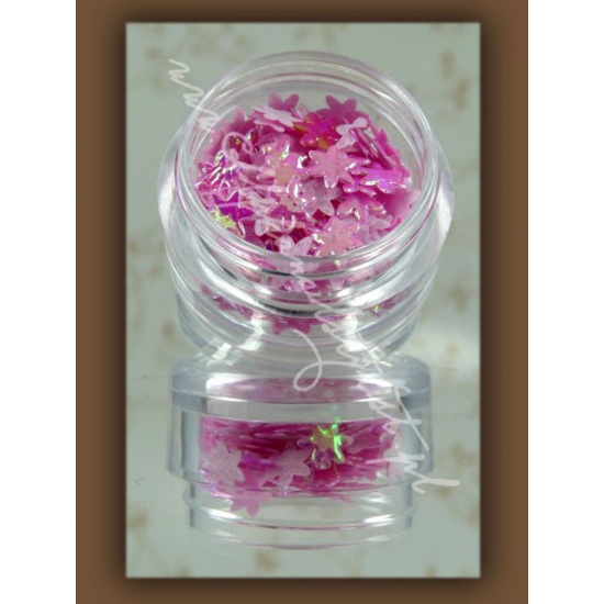 Kwiatki Materiałowe 3d kwmII - Light Pink