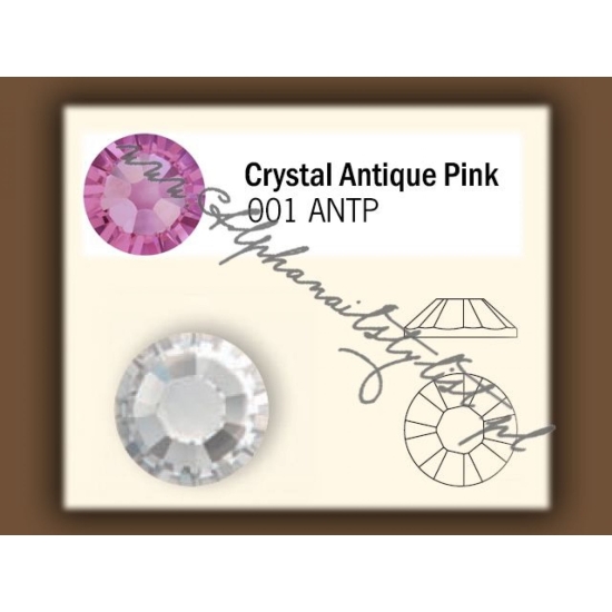 Cyrkonie SWAROVSKI ss5 - Crystal Antique Pink